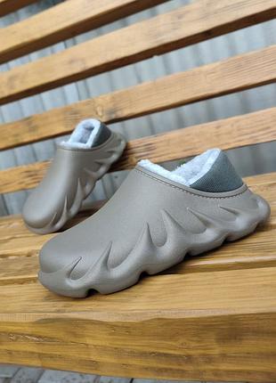 Теплые кроксы тапки пена
