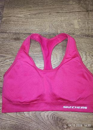 Спортивный топ бюстгальтер skechers размер м