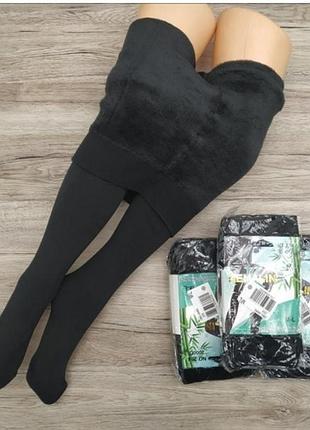 Женские колготы на теплом меху кеналин. женккие колготки на меху.