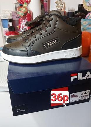 Новые кроссовки сникерсы ботинки fila мужские демисезонные зима зимние весна осень для подростка мужские 36р