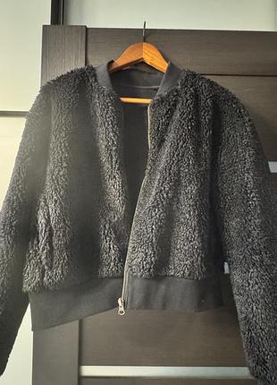 Куртка бомбер тедді