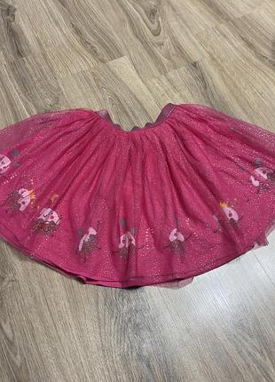 Спідничка з новорічним дизайном