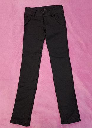 Классические брюки на флисе, размер 42 (s)