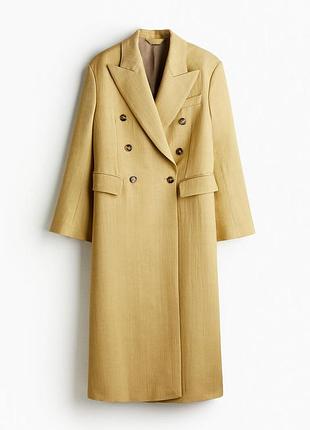 Премиальное пальто h&m studio premium selection шерсть/вискоза р. xxl