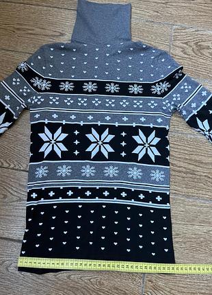 Нарядний тонкий светр, гольф 8