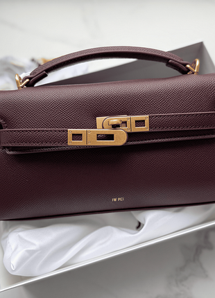 Jw pei | сумка noor deep burgundy оригінал