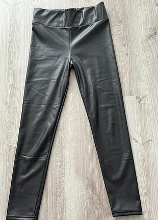 Легінси/лосини з еко-шкіри