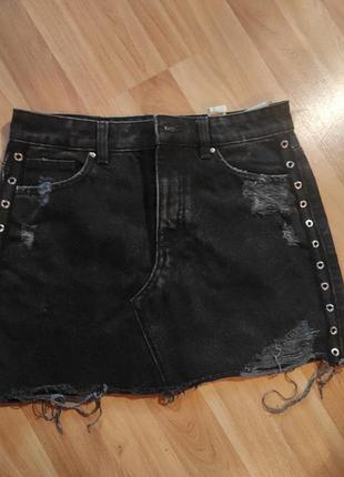 Юбка джинсовая