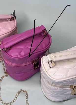 Гарна дитяча сумочка в кольорі фуксія