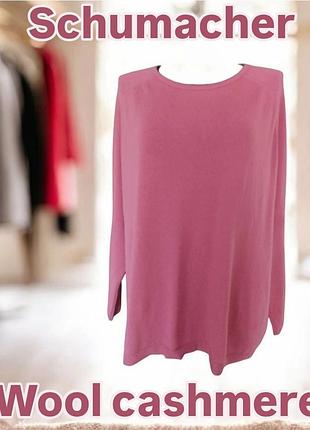 Люксовый свитер цвета розы из шерсти и кашемира!