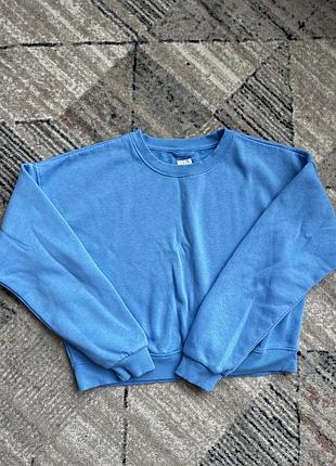 Худі укорочене на флісі