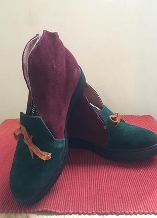 Черевики замшеві