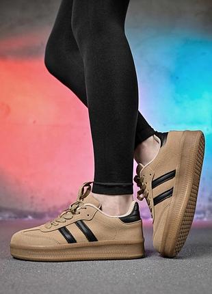 Женские кроссовки campus zam camel нп4926(k3 1 - 00)