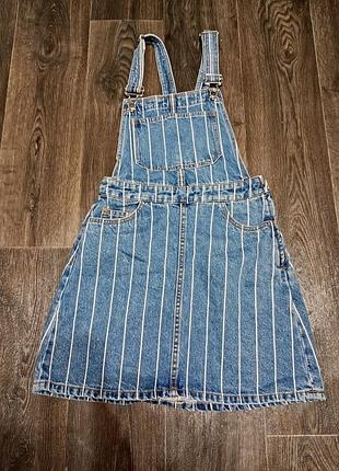 Джинсовый сарафан