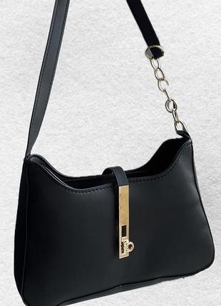 Стильна чорна сумка
