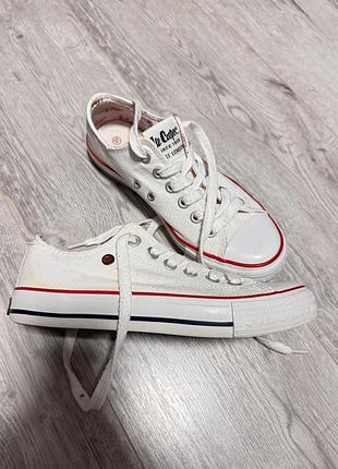 Кеди lee cooper білі 37рр