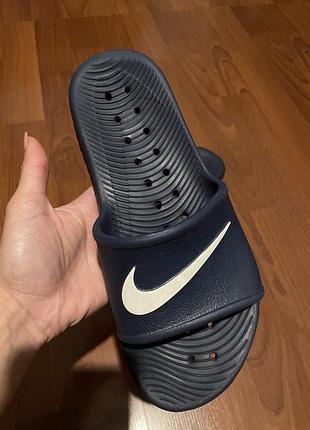 Шлепки nike 37-37,5 спортивне взуття ситі шльопанці
