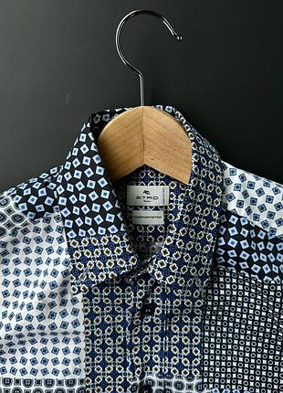 Рубашка чоловіча s/m (дивіться заміри), бренд etro, оригінал
