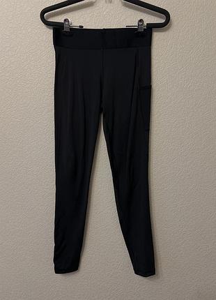 Чорні спортивні лосини adidas розмір s
