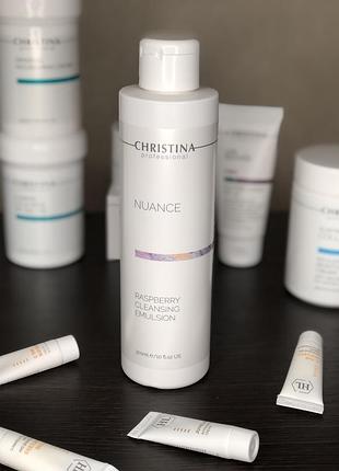Очищувальна емульсія з екстрактом малини - christina nuance raspberry cleansing emulsion