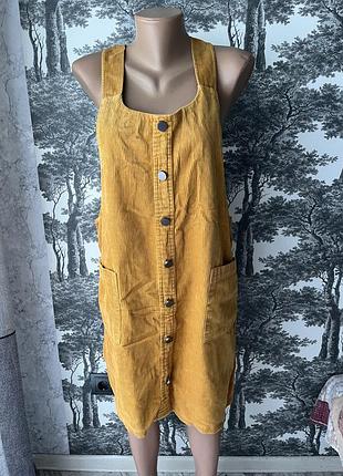 Вельветовий сарафан