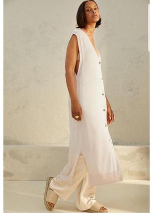 Сукня накидка довгий жилет h&m