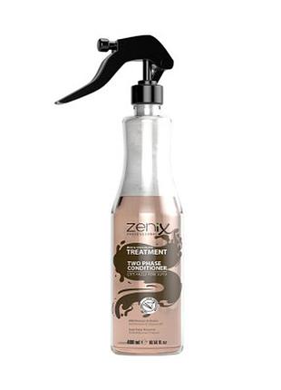 Двухфазный кондиционер-спрей для волос "молоко и шоколад" zenix, 400 мл