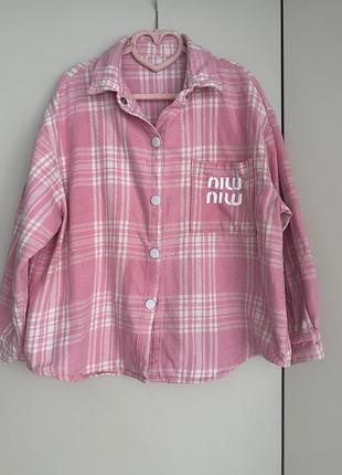 Сорочка в клітинку