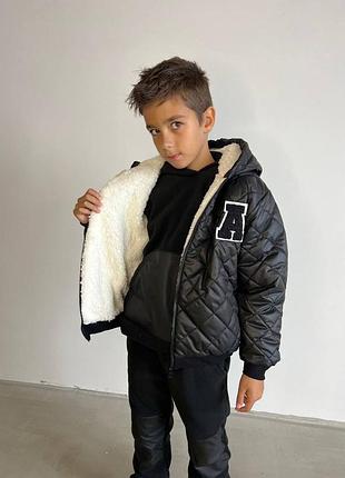 Детская куртка стеганая 3