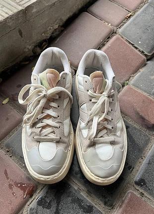 Кеди з замшевими вставками 39р