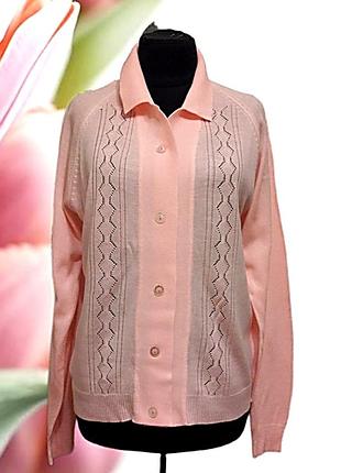 Трикотажна кофта джемпер кардиган великого розміру