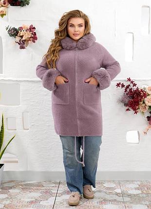 Пальто з альпаки