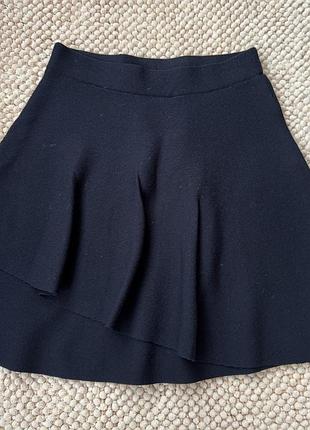 Спідниця zara плотний трикотаж