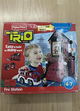 Конструктор fisher price пожарна частина пожарка