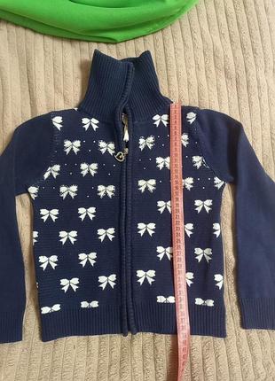 Свитер бантики 110 г