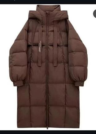 Зимове довге пальто р.l, нове