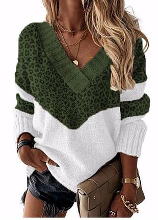 Теплий жіночий джемпер на розмір 50-54 р.