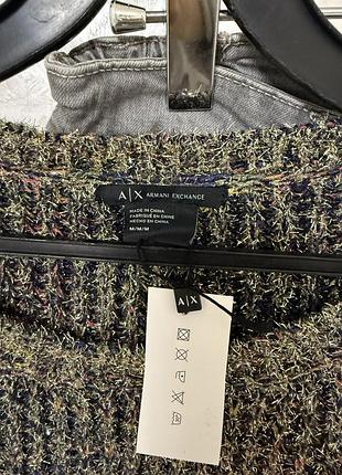 Кофта фірмова брендова укорочена світшот з люрексом светр тепла жіноча оверсайз сірі штани мом джинси