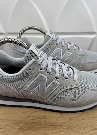 Оригінальні замшеві кросівки new balance 373