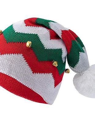 Мужская / женская / унисекс зимняя новогодняя шапка