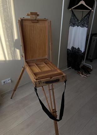 Мольберт - етюдник з буку (натуральне дерево)