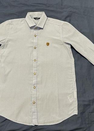 Ошатна сорочка lc waikiki для хлопчика в школу р.146