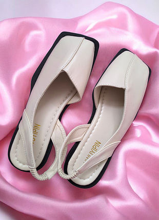 Босоножки модоко эко кожа, нлсик квадратный меои джейн 🤍🌿 удобные, мягкие