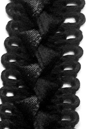 Тесьма самоса плетения/атлас черная!
15 метров 14 грн метр вес 160 грамм.цена за один метр 14 грн!