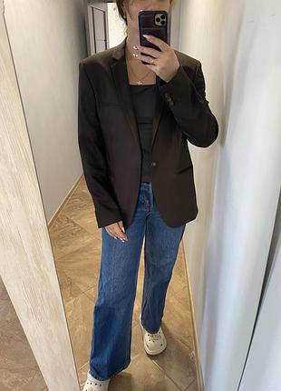 Піджак жакет шоколадного кольору