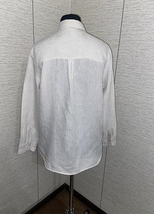Лляна сорочка h&m 4