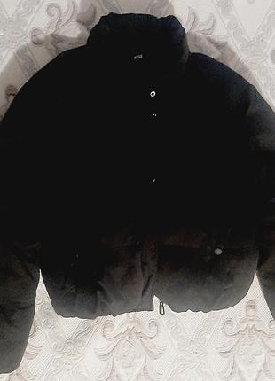 Теплая куртка бомбер,осень-зима,р.l-xl