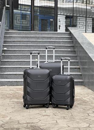 Польща ударостійка пластикова unl середня валіза дорожня m польща 75 l
