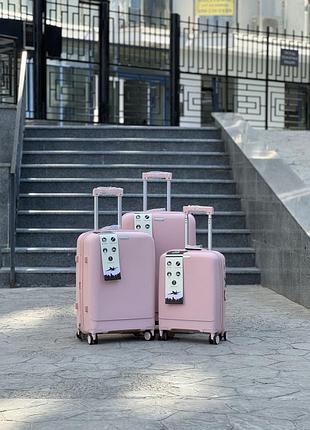 Полипропилен расширения msb большой чемодан l + расшир на колесах 4 колеса 110 литров