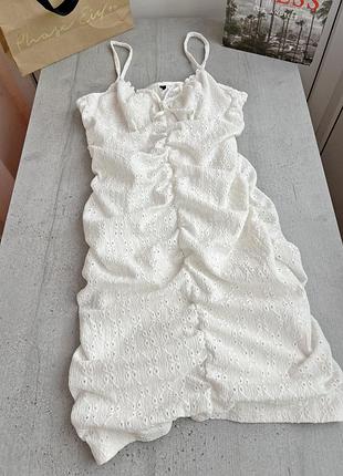 Сукня біла жіноча міні